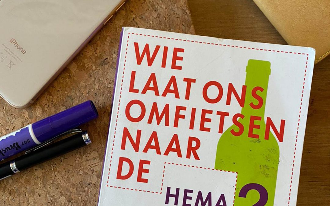 Wie laat ons omfietsen naar de Hema